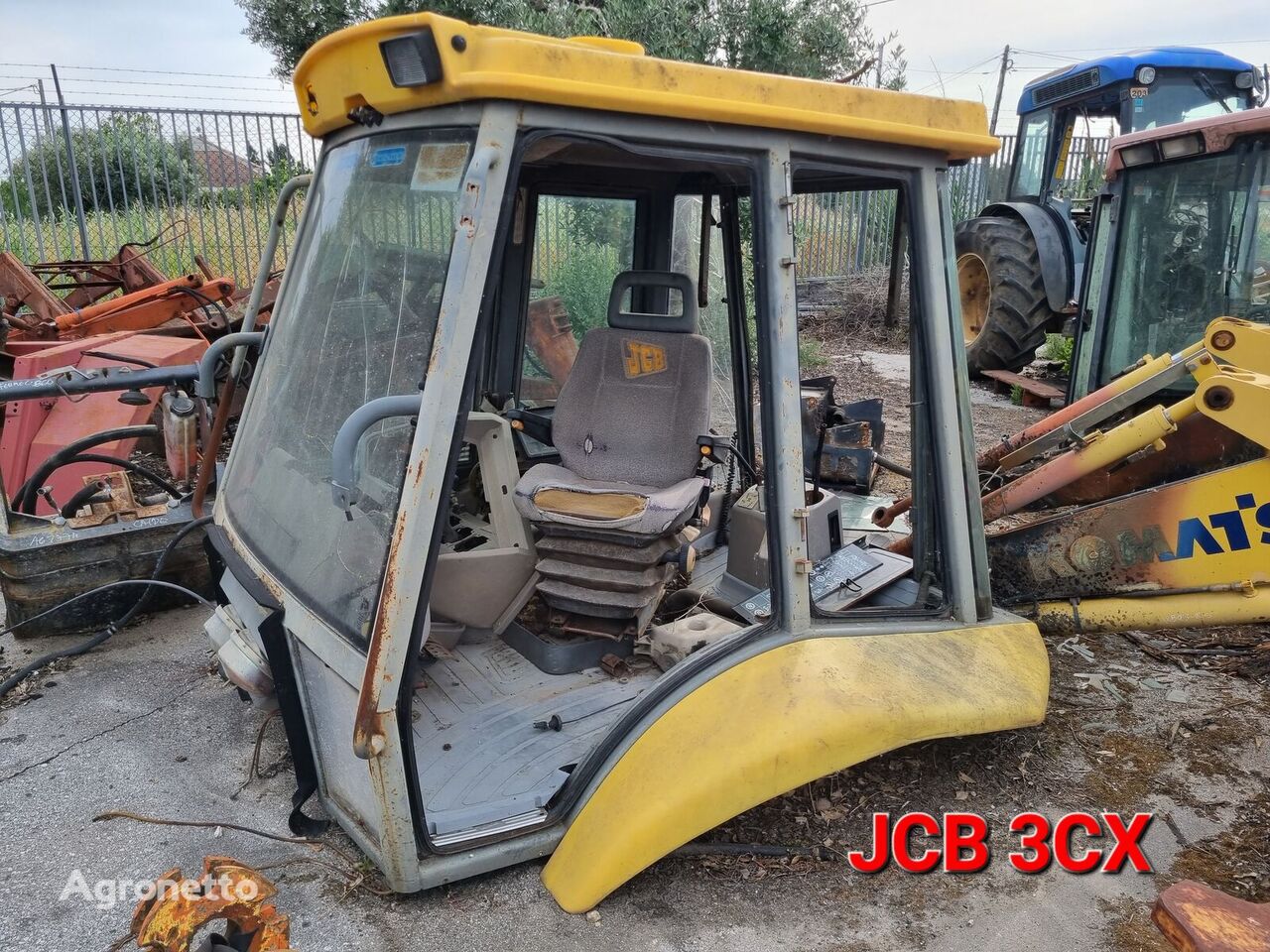 JCB Cabine cabina para tractor de ruedas para piezas