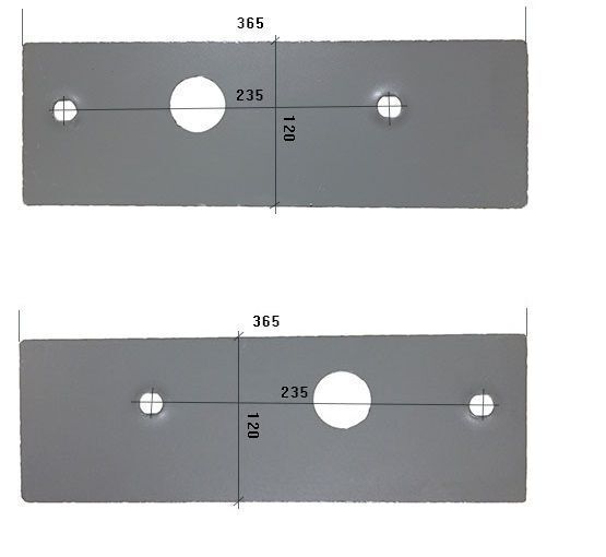 Płoza długa talón del arado para Sukov KV09/P3.9, KV09/L3.9  arado