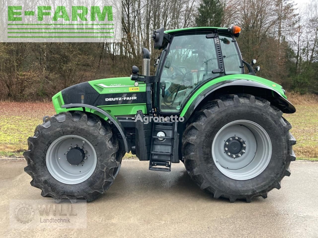 Deutz-Fahr agrotron 7250 ttv warrior tractor de ruedas