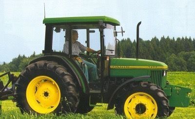 John Deere 5400  tractor de ruedas para piezas
